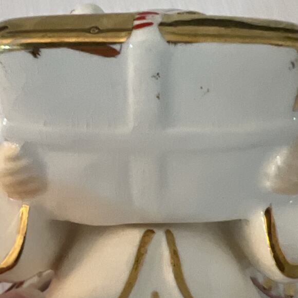 Napco Angel With Dove Bird Present Toy Ceramic Figurine 4” Japan READ - Picture 13 of 16